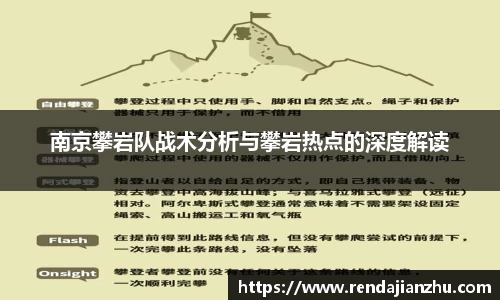 南京攀岩队战术分析与攀岩热点的深度解读